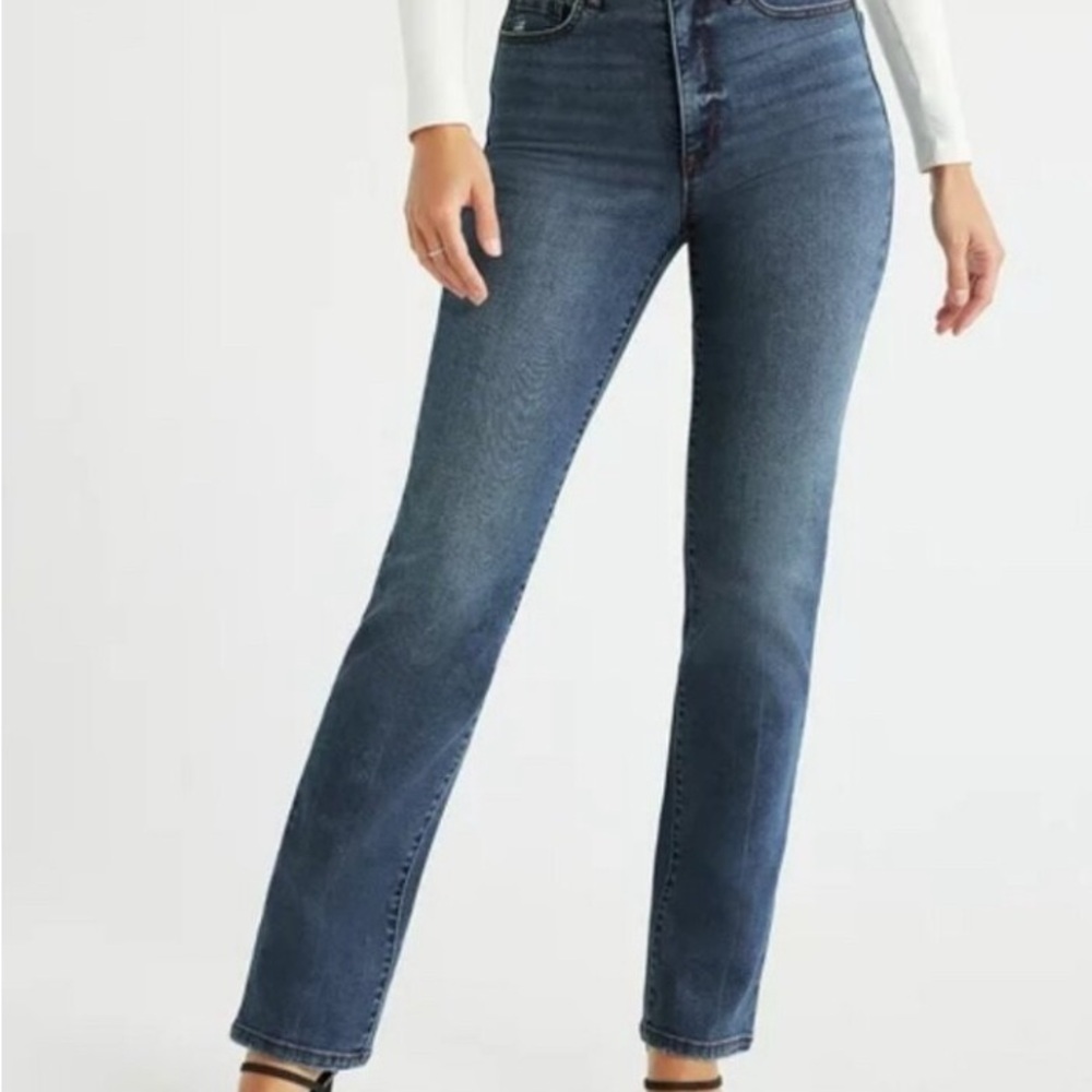 Sofia by Sofia Vergara High Rise Blue Jeans